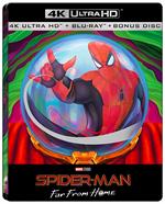 Spider-Man. Far from Home. Edizione limitata con Steelbook Mysterio e Bonus Disc (2 Blu-ray + Blu-ray 4K Ultra HD)