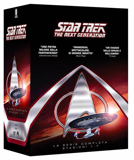 Star Trek. The Next Generation. Collezione Completa Stagioni 1-7. Serie TV ita (48 DVD) di Cliff Bole,Les Landau - DVD