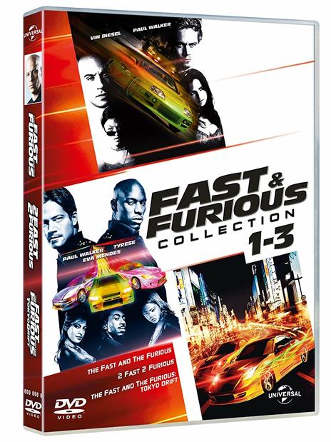 Fast & Furious 1-3. Tuning Collection (3 DVD) di Rob Cohen,John Singleton,Justin Lin