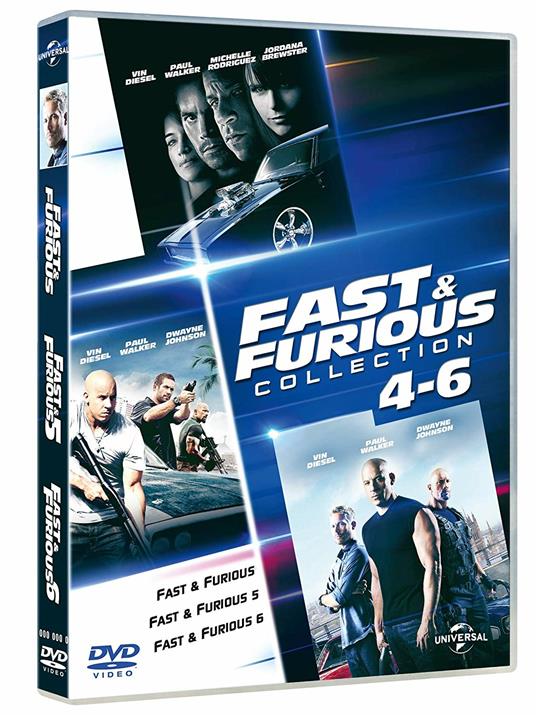 Fast & Furious 4-6. Family Collection (3 DVD) di Justin Lin