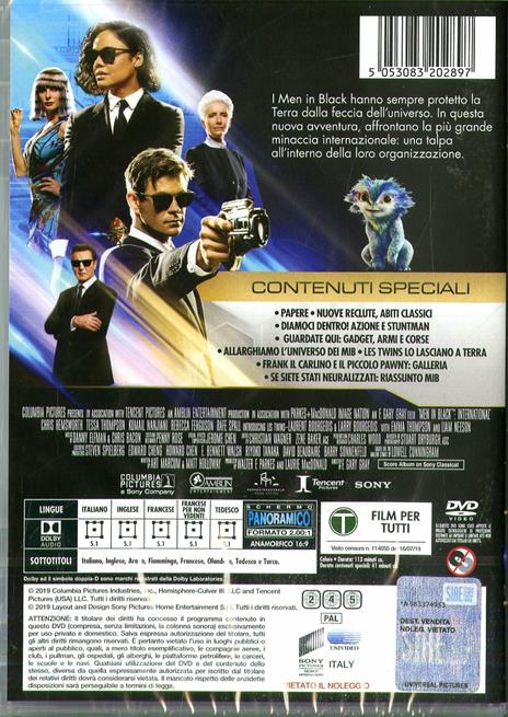 Men in Black International (DVD) di F. Gary Gray - DVD - 2