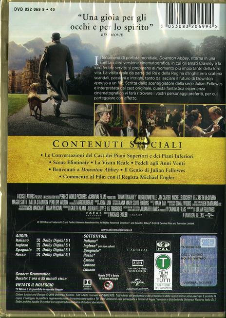 Downton Abbey. Il Film (DVD) di Michael Engler - DVD - 3