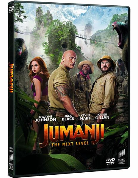 Jumanji. The Next Level (DVD) di Jake Kasdan - DVD