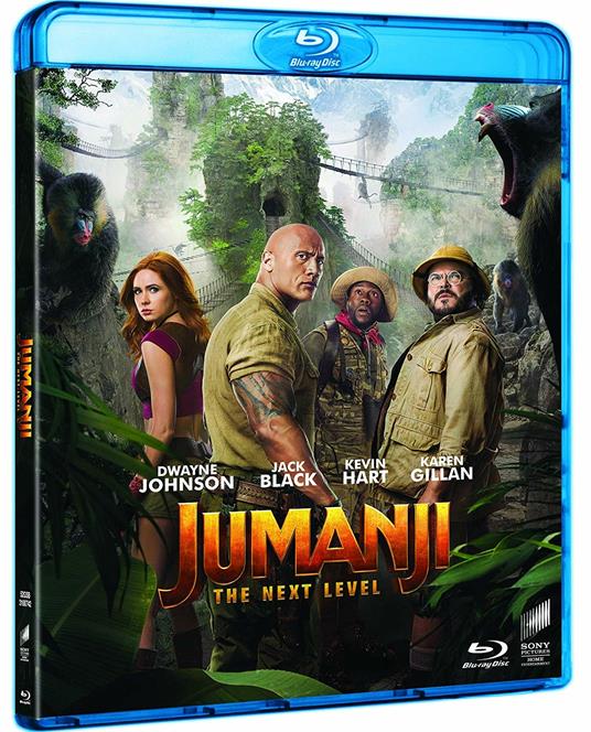 Jumanji. The Next Level (Blu-ray) di Jake Kasdan - Blu-ray
