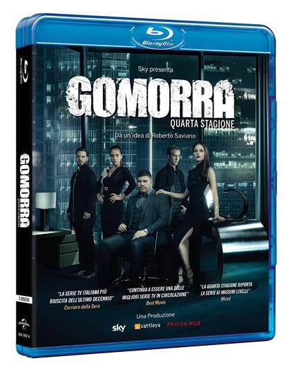 Gomorra. La serie. Stagione 4 (3 Blu-ray) di Francesca Comencini,Marco D'Amore - Blu-ray