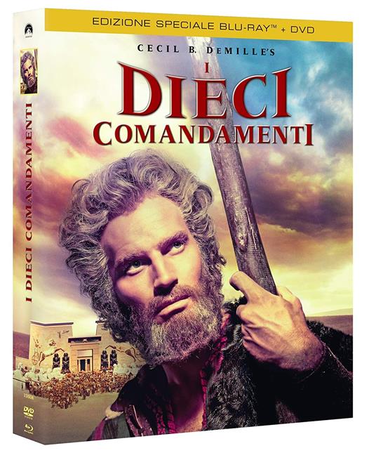 I dieci comandamenti. Edizione speciale (DVD + Blu-ray) di Cecile B. DeMille - DVD + Blu-ray