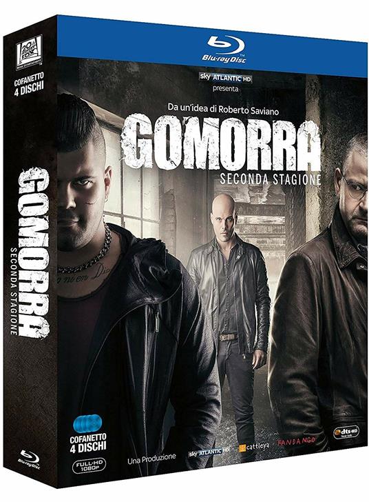 Gomorra. Stagione 2. Serie TV ita (4 Blu-ray) di Stefano Sollima,Cristina Comencini,Claudio Cupellini - Blu-ray