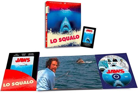 Lo Squalo. Limited Edition. I Numeri 1. Con Booklet e magnete (DVD + Blu-ray) di Steven Spielberg - DVD + Blu-ray