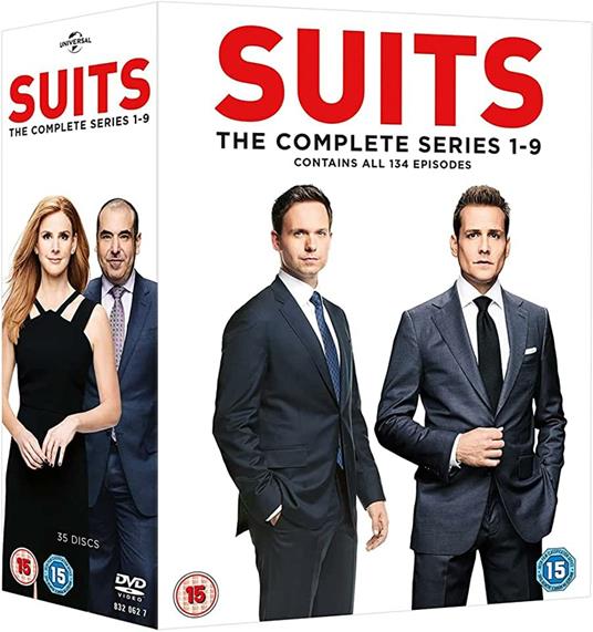 Suits. Collezione completa. Stagioni 1-9. Serie TV ita (33 DVD) di Kevin Bray,Michael Smith,John Scott - DVD