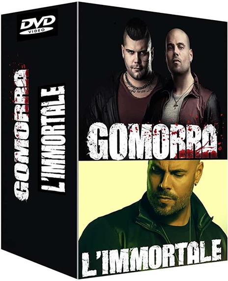 Gomorra. Stagioni 1-4. Serie TV ita - L' immortale (17 DVD) di Stefano Sollima,Francesca Comencini,Claudio Cupellini - DVD