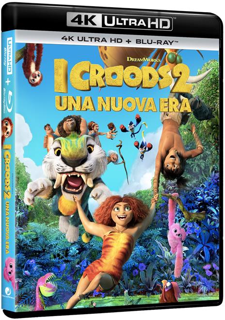 I Croods 2. Una nuova era (Blu-ray + Blu-ray Ultra HD 4K) di Joel Crawford - Blu-ray + Blu-ray Ultra HD 4K