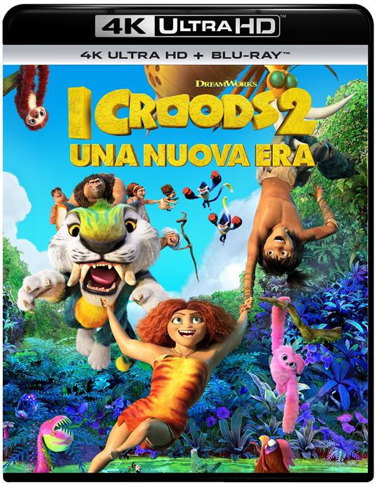 I Croods 2. Una nuova era (Blu-ray + Blu-ray Ultra HD 4K) di Joel Crawford - Blu-ray + Blu-ray Ultra HD 4K - 2
