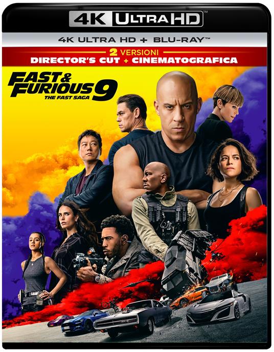 Fast & Furious 9 (Blu-ray + Blu-ray Ultra HD 4K) di Justin Lin - Blu-ray + Blu-ray Ultra HD 4K - 2