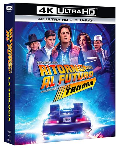 Ritorno al futuro. La trilogia (35th Anniversary Standard Edition) (Blu-ray + Blu-ray Ultra HD 4K) di Robert Zemeckis
