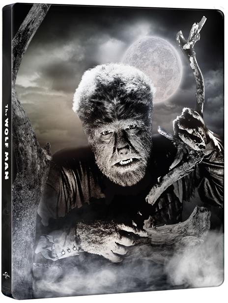 L' uomo lupo. 80th Anniversary Collection. Steelbook (4K Ultra HD + Blu-ray) di George Waggner - Blu-ray + Blu-ray Ultra HD 4K