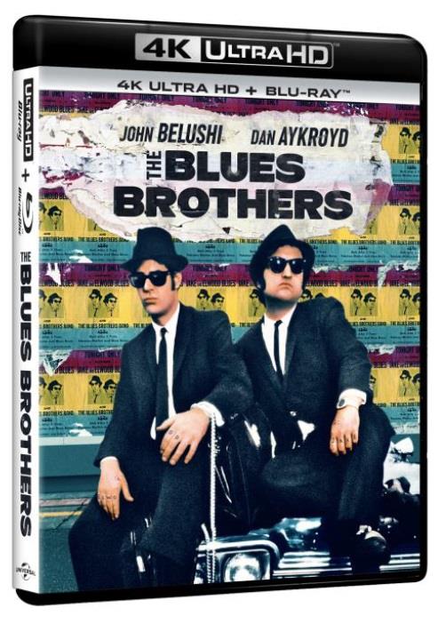 Blues Brothers (Blu-ray + Blu-ray Ultra HD 4K) di John Landis - Blu-ray + Blu-ray Ultra HD 4K