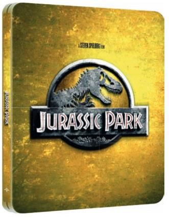 Jurassic Park. Steelbook (Blu-ray + Blu-ray Ultra HD 4K) di Steven Spielberg - Blu-ray + Blu-ray Ultra HD 4K