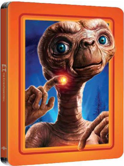 E.T. L'Extraterrestre. 40th Anniversario Steelbook (Blu-ray + Blu-ray Ultra HD 4K) di Steven Spielberg - Blu-ray + Blu-ray Ultra HD 4K