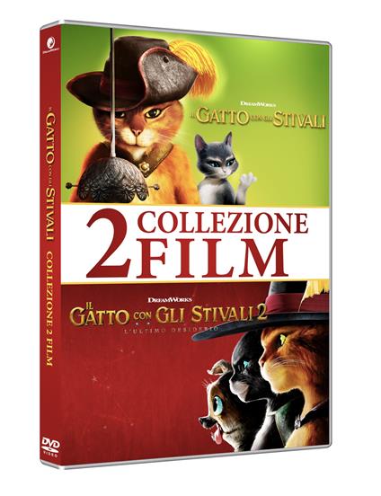 Il gatto con gli stivali. Collezione 2 film (2 DVD) di Joel Crawford