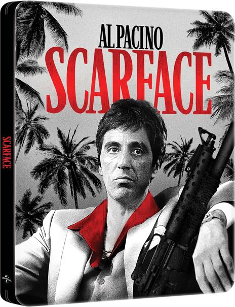 Scarface. 40th Anniversary Steelbook (Blu-ray + Blu-ray Ultra HD 4K) di Brian De Palma - Blu-ray + Blu-ray Ultra HD 4K