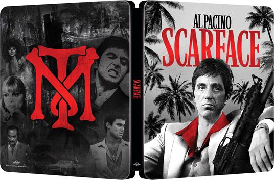 Scarface. 40th Anniversary Steelbook (Blu-ray + Blu-ray Ultra HD 4K) di Brian De Palma - Blu-ray + Blu-ray Ultra HD 4K - 2