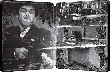 Scarface. 40th Anniversary Steelbook (Blu-ray + Blu-ray Ultra HD 4K) di Brian De Palma - Blu-ray + Blu-ray Ultra HD 4K - 3
