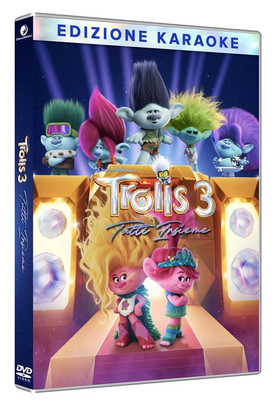 Trolls 3. Tutti insieme (DVD) di Tim Heitz,Walt Dohrn - DVD