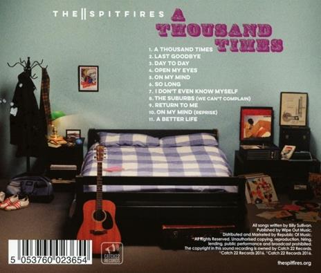 A Thousand Times - CD Audio di Spitfires - 2