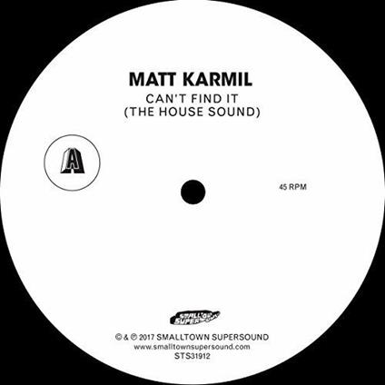Cant Find it - Vinile 7'' di Matt Karmil