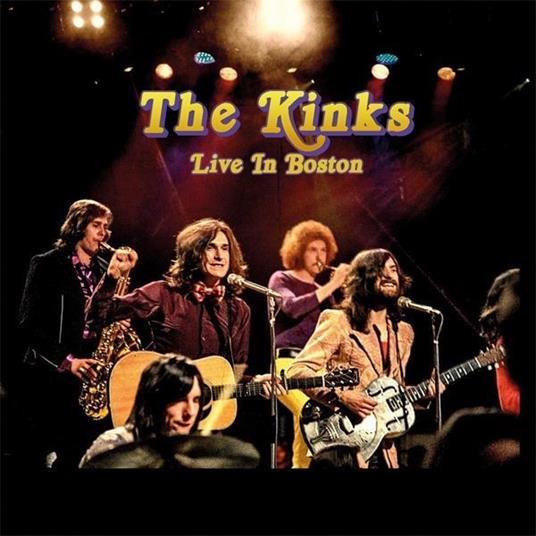 Live In Boston (Yellow Vinyl) - Vinile LP di Kinks