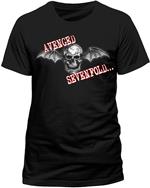 T-Shirt uomo Avenged Sevenfold. Bat Skull Glow New!