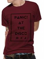 T-Shirt Unisex Tg. 2Xl Panic At The Disco. Icons