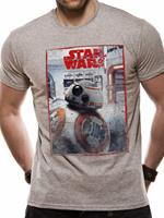 T-Shirt Unisex Tg. S Star Wars VIII The Last Jedi. Bb8 Reveal