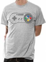 T-Shirt Unisex Nintendo. Snes Controller Pad. Taglia 2Xl