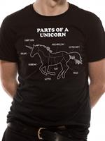 T-Shirt Unisex Tg. Xl. Cid Originals: Parts Of A Unicorn