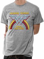 Wonder Woman: Rainbow Vintage (T-Shirt Unisex Tg. 2Xl)