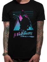 Nightmare On Elm Street: Retro. T-Shirt Unisex Tg. L