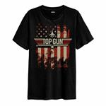Top Gun: Flag (T-Shirt Unisex Tg. S)