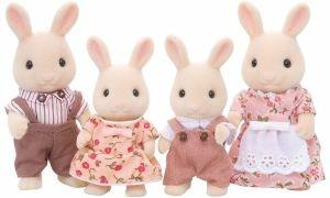 Sylvanian Families. Milk Rabbit Family - 5