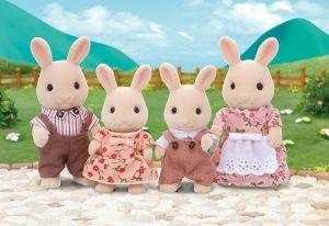 Sylvanian Families. Milk Rabbit Family - 6