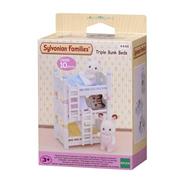 Sylvanian Families Triple Bunk Beds Toys