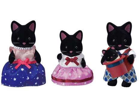 Sylvanian Families Famiglia Gatto Midnight