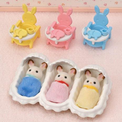 Sylvanian Families: Trigemini Coniglio Cioccolato E Accessori - 3
