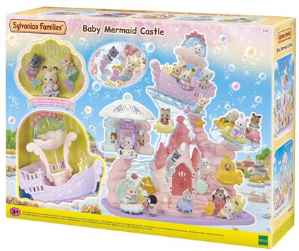 Il castello delle sirene  personaggi del meraviglioso mondo sylvanian families