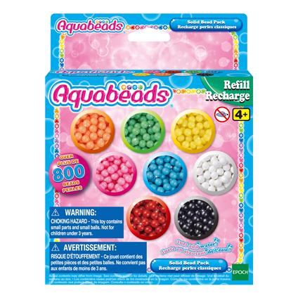 Aquabeads - Scatola Perline Solide