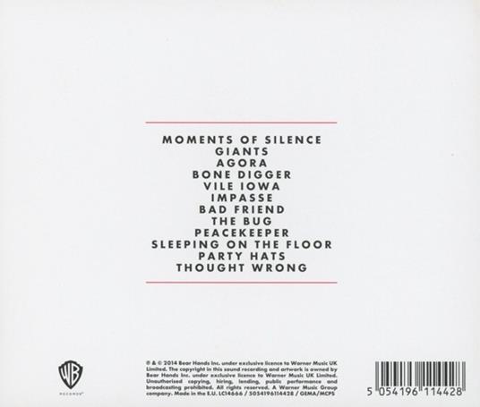 Distraction - CD Audio di Bear Hands - 2