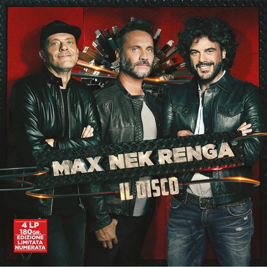 Max Nek Renga. Il disco (Vinyl Box Set) - Vinile LP di Nek,Francesco Renga,Max Pezzali