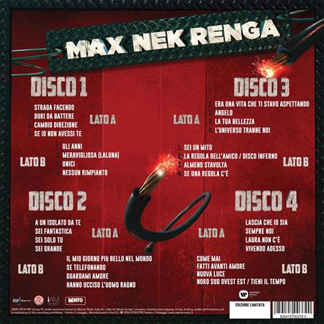Max Nek Renga. Il disco (Vinyl Box Set) - Vinile LP di Nek,Francesco Renga,Max Pezzali - 2