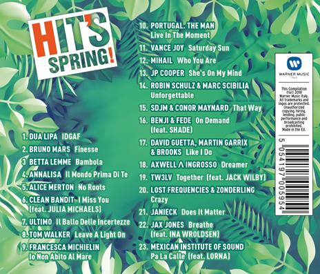 Hit's Spring! 2018 - CD Audio - 2