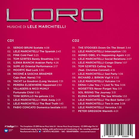Loro (Colonna sonora) - CD Audio - 2